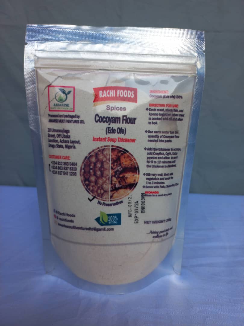 Cocoyam Flour (Ede ofe)