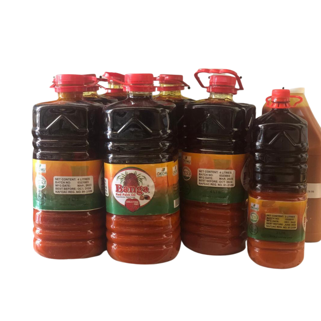 Banga Palm Oil (1ltr, 2ltrs, 4ltrs)